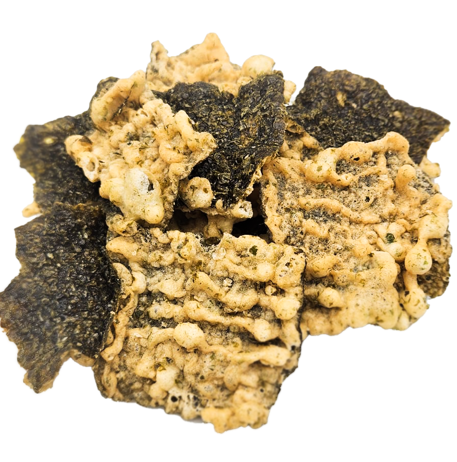 Nori tempura chips (noriten) - wasabi - 125 gram