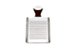 Wasabi and ginger grater - stainless steel - 7.5 x 7.5 cm