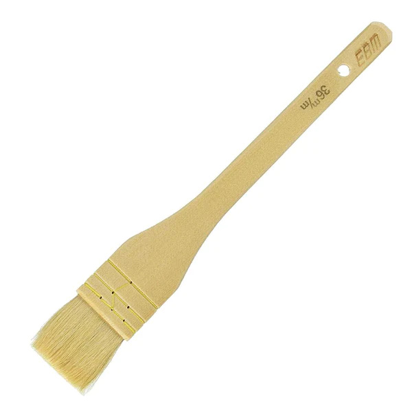 Premium Küchenpinsel - Ziegenhaar - 23 x 3 cm